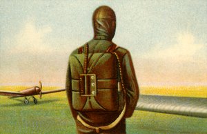 Heinecke parachute by Unbekannt