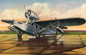 Heinkel He 57 Heron plane, 1932 by Unbekannt