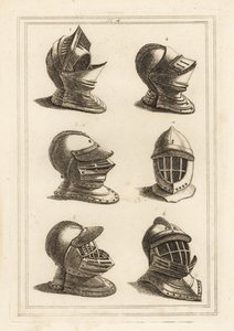 Helmets from the Tower of London by Unbekannt