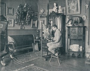 Henri Gervex in His Studio, c1897 by Unbekannt
