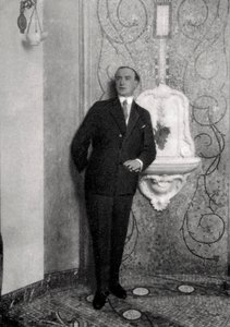 Henry Bataille, French dramatist and poet, 1913 by Unbekannt