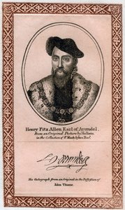 Henry Fitzalan, 19th Earl of Arundel by Unbekannt