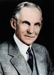 Henry Ford, American Engineer and Automobile Manufacturer by Unbekannt