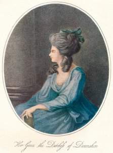 Her Grace the Duchess of Devonshire by Unbekannt