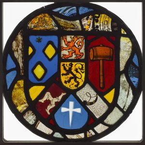 Heraldic Roundel by Unbekannt