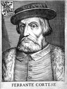 Hernan Cortes, Spanish conquistador who conquered Mexico by Unbekannt