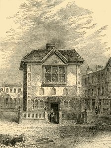 Hickss Hall about 1750, c1872 by Unbekannt