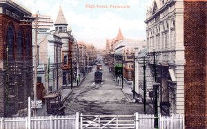 High Street, Fremantle, Australia, c1900s by Unbekannt