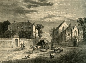 Holcrofts and the Priory, Fulham by Unbekannt