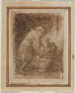 Holy Family by Unbekannt