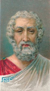 Homer, 1st-2nd century, Roman poet, from Baiae, Campania, Italy by Unbekannt