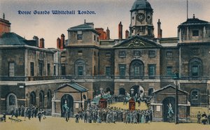 Horse Guards, Whitehall, London, c1910 by Unbekannt