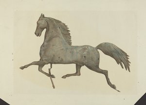 Horse Weather Vane by Unbekannt