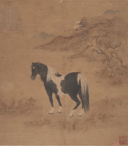 Horse and Landscape by Unbekannt