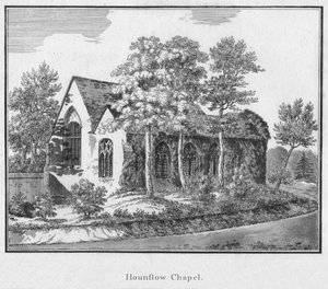Hounslow Chapel, c1792 by Unbekannt