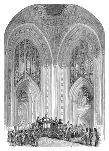 Houses of Parliament, Grand Entrance, Westminster, London by Unbekannt