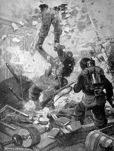 How the Chateau was Taken, World War I, France, 1915 by Unbekannt