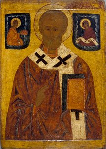 Icon of St Nicholas, 15th-16th century by Unbekannt