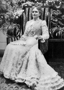 Ida Saxton McKinley, wife of American president William McKinley by Unbekannt