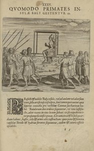 Illustration from the book India Orientalis by unknown author, published by Excudebat Matthaeus Beckerus by Unbekannt