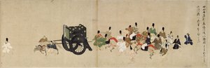 Illustrated Tale of the Heiji Civil War: The Imperial Visit to Rokuhara, 13th century by Unbekannt