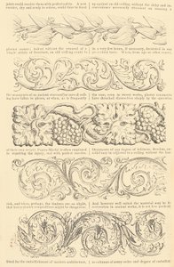 Illustrated Tariff of the Improved Papier-Mâché Picture Frames by Unbekannt