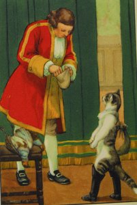Illustration of The Boot Cat by Perrault