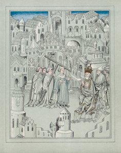 Illustration from the travels of the legendary English knight Sir John Mandeville by Unbekannt