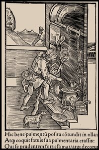 Illustration to the Book Ship of Fools by Sebastian Brant by Unbekannt