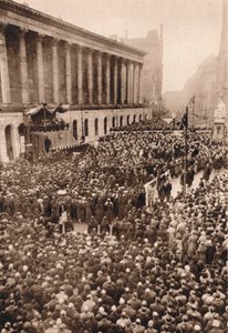 In Birmingham: King Edward VIII proclaimed in the second largest city in England, 1936