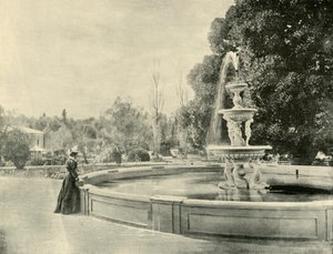 In the Botanic Gardens, Adelaide, 1901