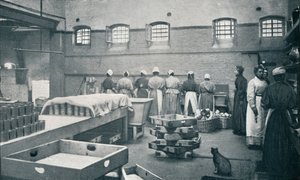 In the Kitchen of Holloway Prison, London by Unbekannt