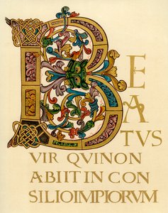Initial Letter B, 980-1000 AD