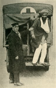 Injured Indian Soldier, First World War by Unbekannt
