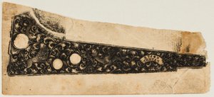Ink Impression Pull from a Colt Revolver, ca. 1854 by Unbekannt