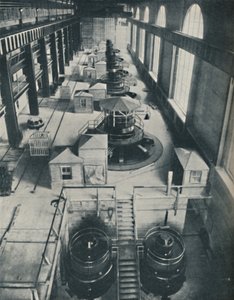Instruments of Power for the Rushing Waters of Niagara River, c1935 by Unbekannt