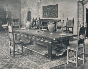 Interior, Palazzo Davanzati - With 15th Century Table from Parma or Modena District
