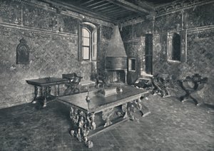 Interior, Palazzo Davanzati - With Late 16th Century Florentine Table