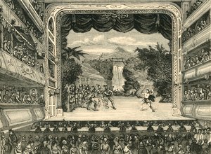 Interior of Covent Garden Theatre in 1804, 1881 by Unbekannt