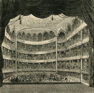 Interior of Drury Lane Theatre