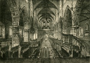 Interior of Londonderry Cathedral by Unbekannt