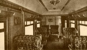 Interior of Pullman Car, Marjorie, Southern Railway by Unbekannt