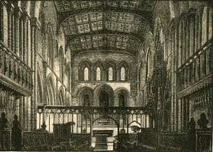 Interior of the Choir, 1898 by Unbekannt