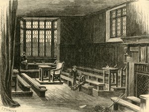 Interior of the Old School-Room by Unbekannt