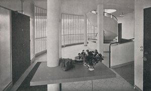 Interior of the Villa at Poissy by Unbekannt