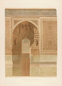Interior view of the Gur-e Amir in Samarkand. From Les mosquées de Samarcande by Unbekannt