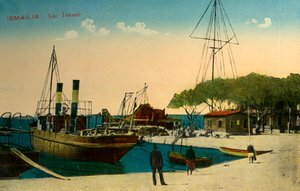Ismailia - Lac Timsah by Unbekannt