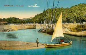Ismailia - The Canal, c1918-c1939 by Unbekannt