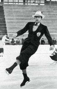 Jack Dunn, British Figure Skater, Winter Olympics, Garmisch-Partenkirchen, Germany by Unbekannt