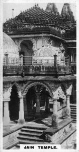 Jain temple, Ahmedabad, India by Unbekannt